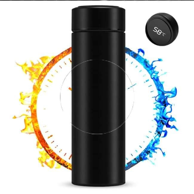 Smart Insulated Water Bottle with LED Temperature Display