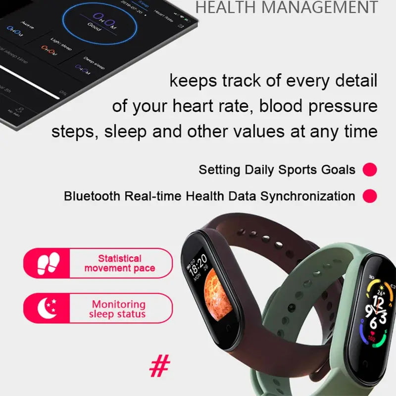 Smart Watch with Heart Rate & Fitness Tracker