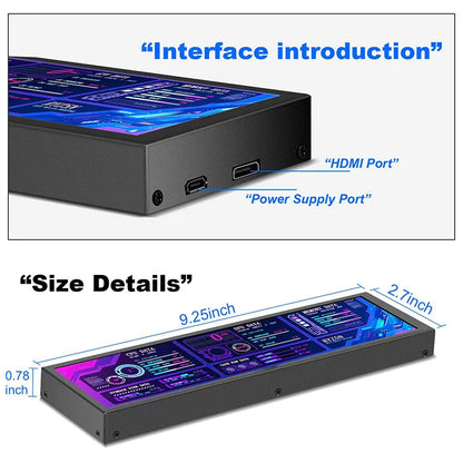 HDMI Touch Screen Monitor Display Extender