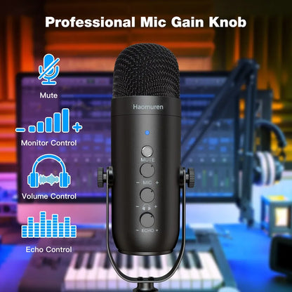 Professional Streaming & Podcast Studio Mic Kit