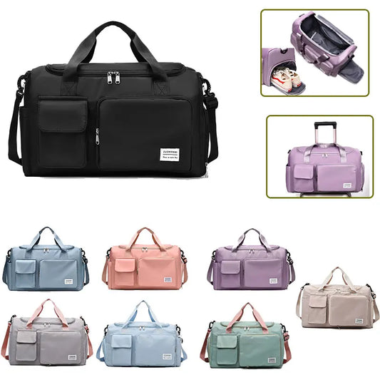 Large Female Travel & Sports Fitness Bag