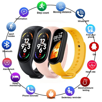 Smart Watch with Heart Rate & Fitness Tracker