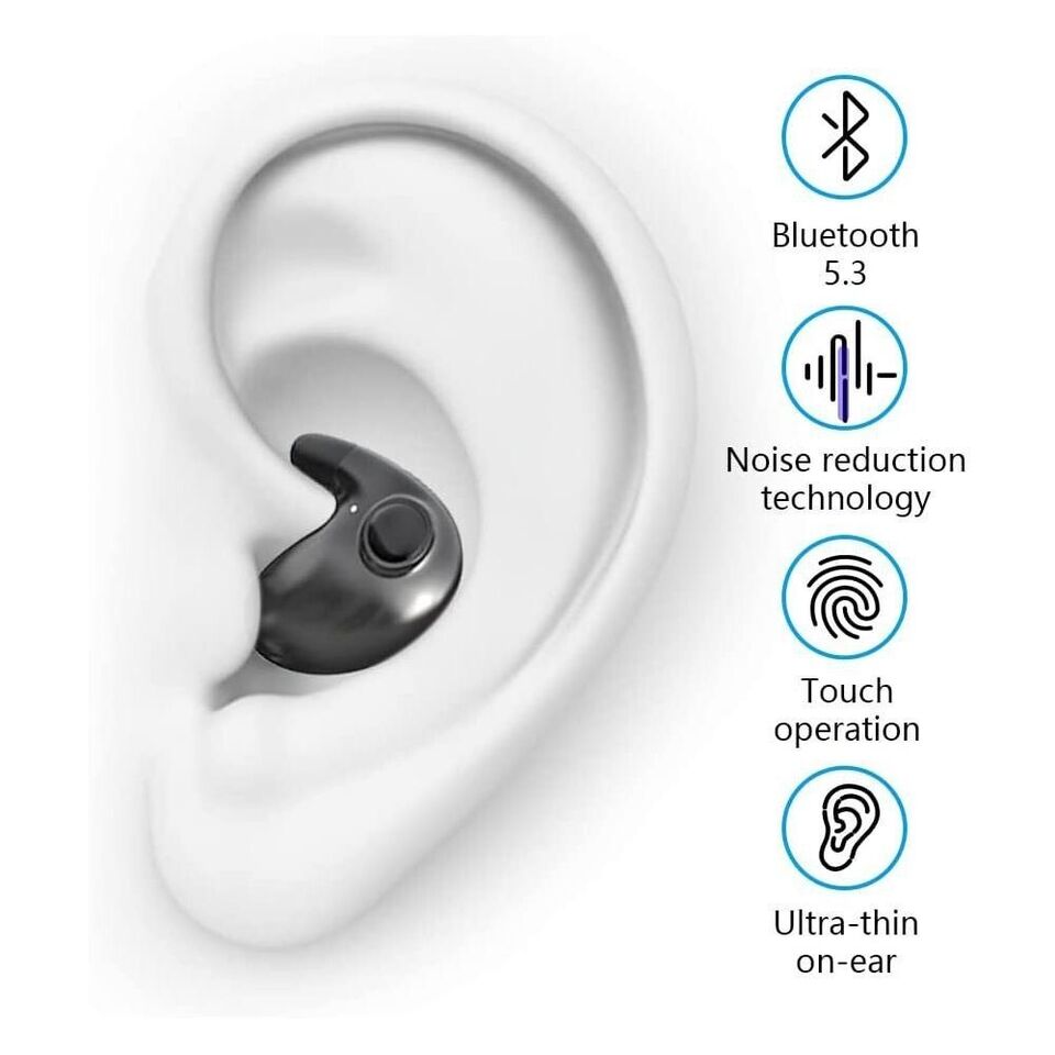 Mini Invisible Waterproof Sports Earbuds