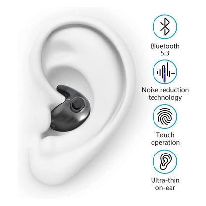 Mini Invisible Waterproof Sports Earbuds